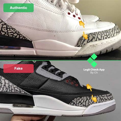 nike air jordan 3 fake|how to authenticate air jordans.